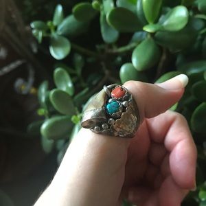Rad Vintage Navajo Bear Claw Ring🤍